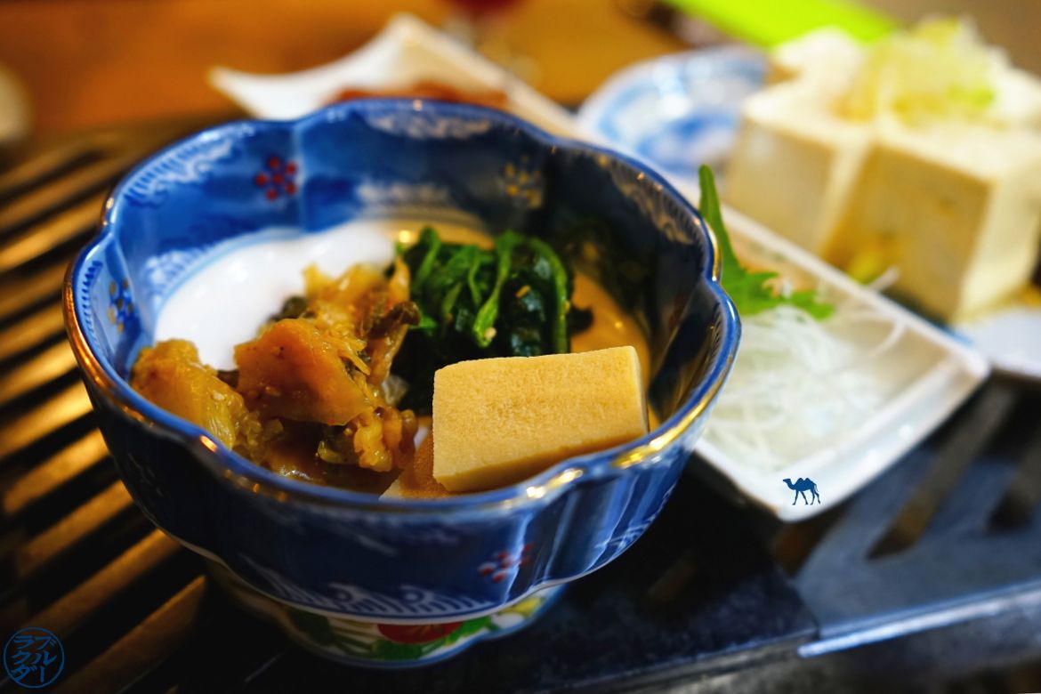 Nos bonnes adresses à Takayama - Japon - Légumes de Montagne - Le Chameau Bleu -Takayama Alpes Japonaises