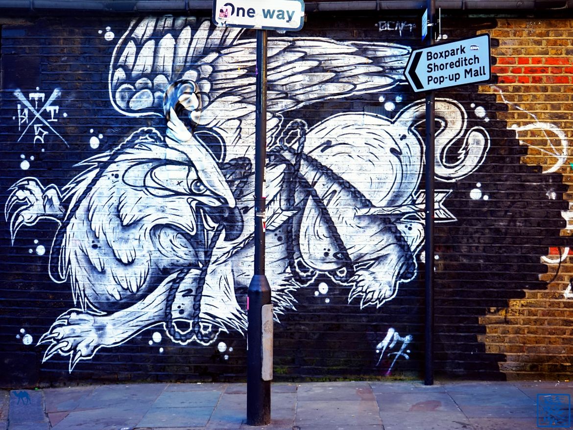 Blog Voyage Londres Angleterre - Shoreditch Street Art UK London - Escapade à Londres