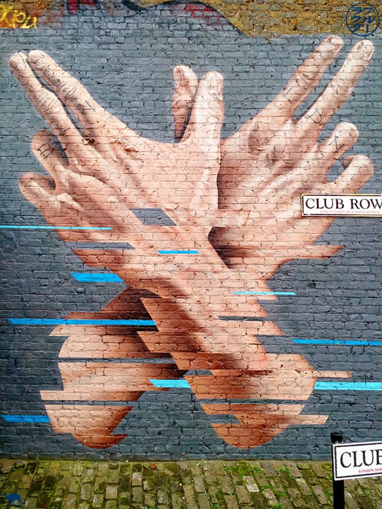 Le Chameau Bleu - Blog Voyage Londres UK - Shoreditch Street Art UK London Wall
