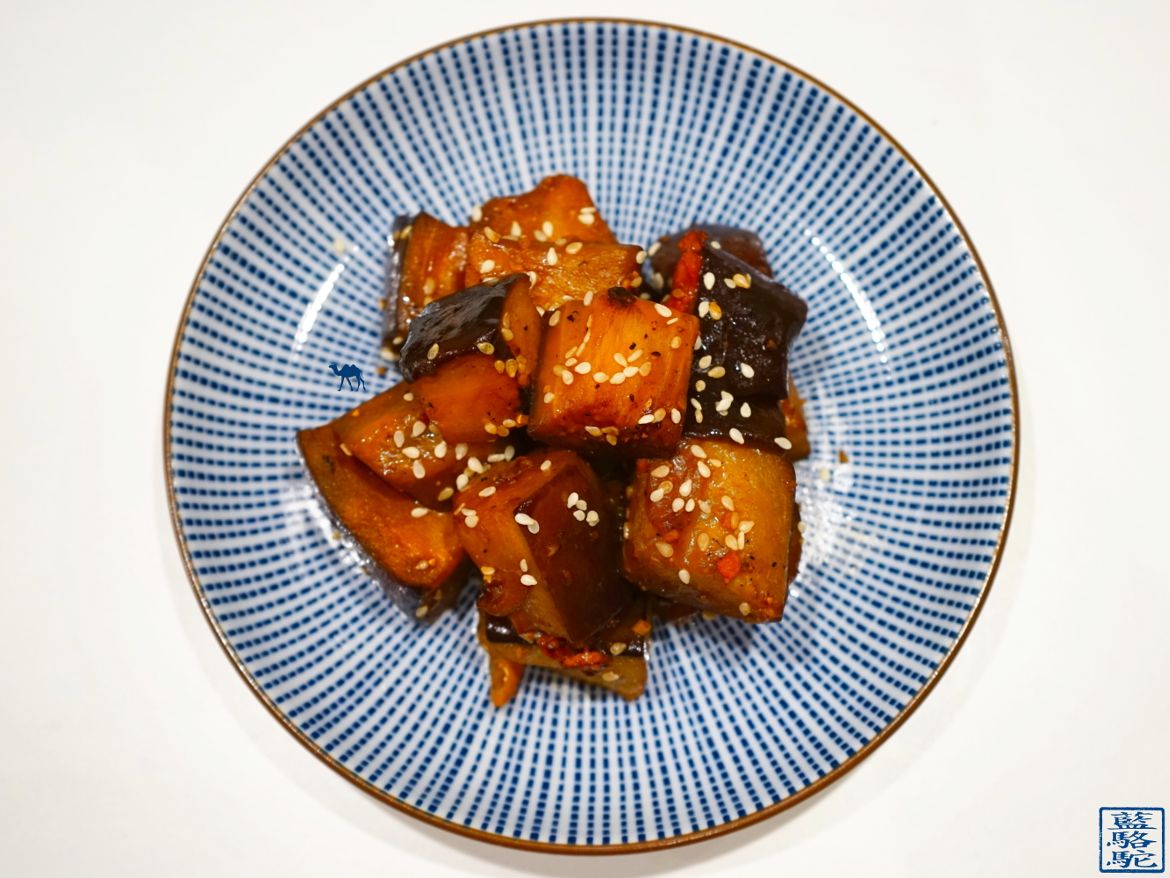 Le Chameau Bleu - Blog de Cuisine et Voyage - Recette Poelée d'Aubergines à la japonaise