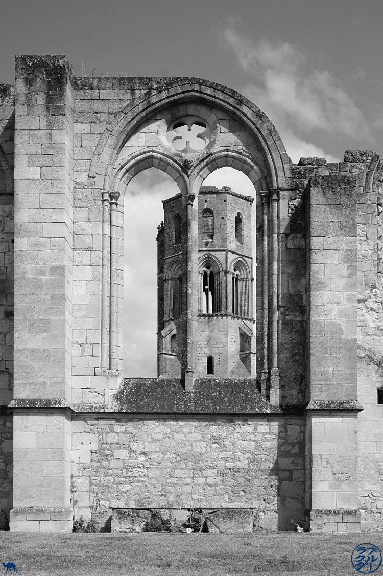 Le Chameau Bleu - Blog Voyage à vélo en Gironde - Abbaye de la Sauve Majeure