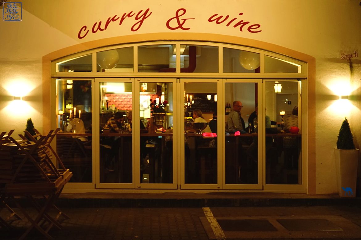 Le Chameau Bleu - Blog Voyage Heidelberg Allemagne - Restaurant Curry and Wine au bard de du Neckar