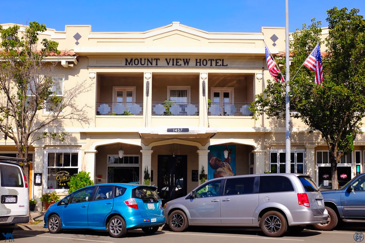 Le Chameau Bleu - Blog Voyage Napa Valley - Hotel Mount View à Calistoga