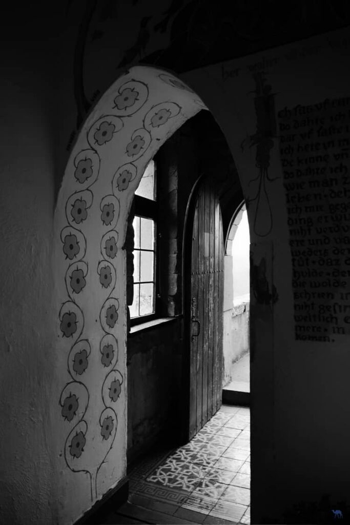 Le Chameau Bleu - Voyage En Alsace Verte - Intérieur du chateau de Bewarstein