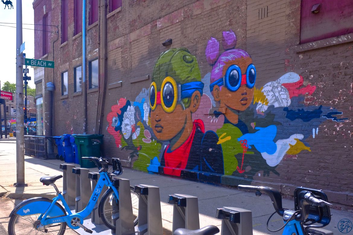 Le Chameau Bleu - Blog Voyage Chicago - Street Art à Chicago - Promenade