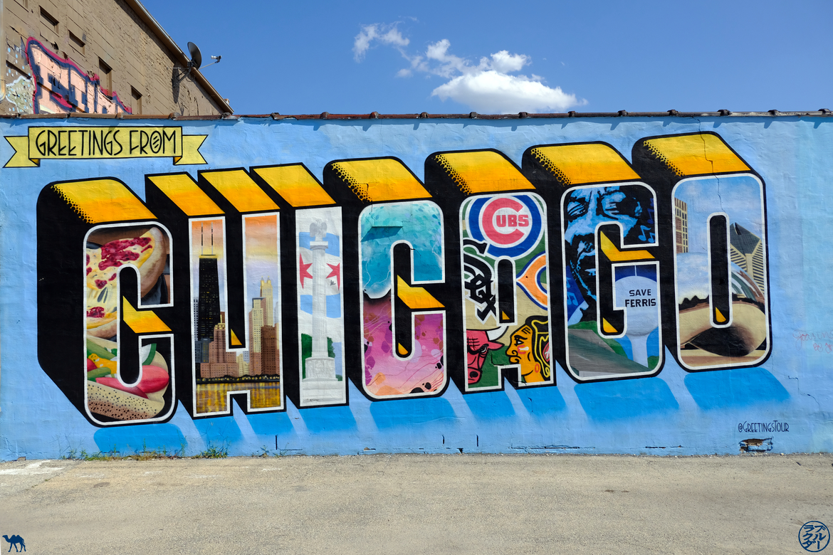 Le Chameau Bleu - Blog Voyage Chicago - Street Art à Chicago