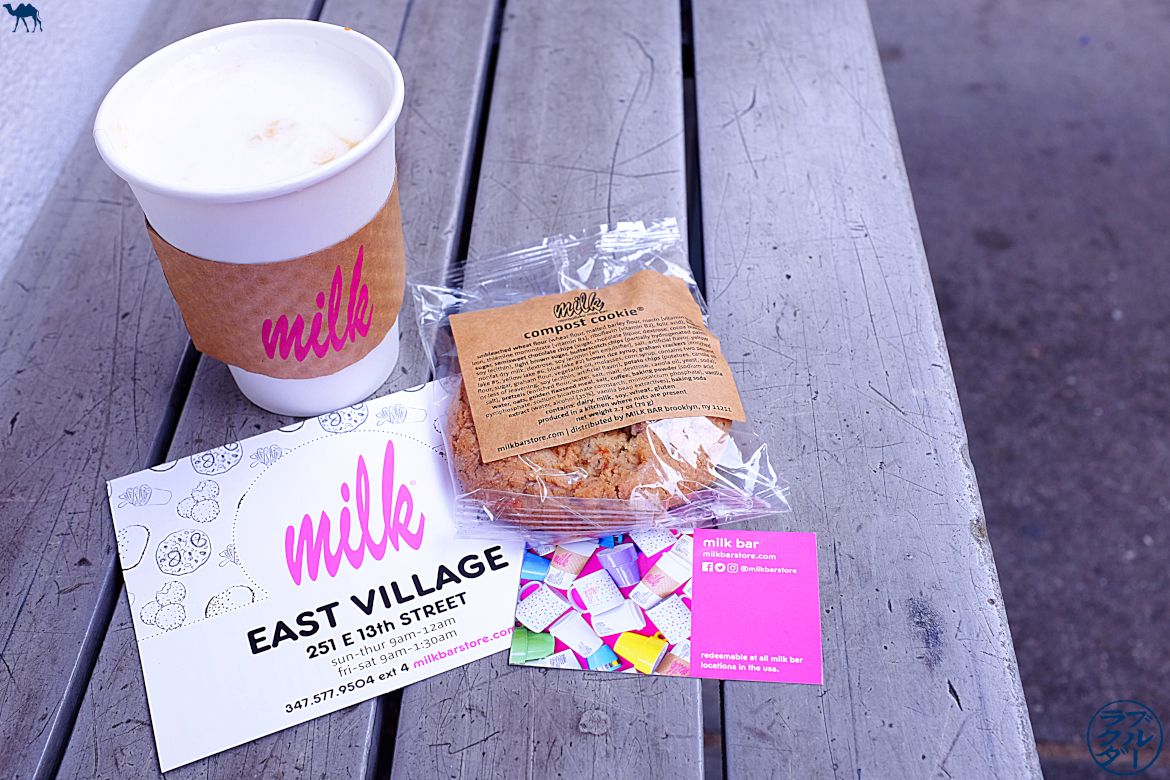 Le Chameau Bleu - Séjour à new York - Sélection adresse Cookies Milk Bar Bakery