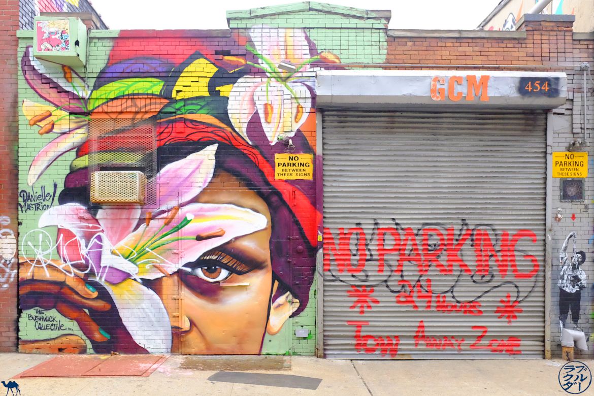 Le Chameau Bleu - Street Art de Brooklyn à Bushwick New York USA