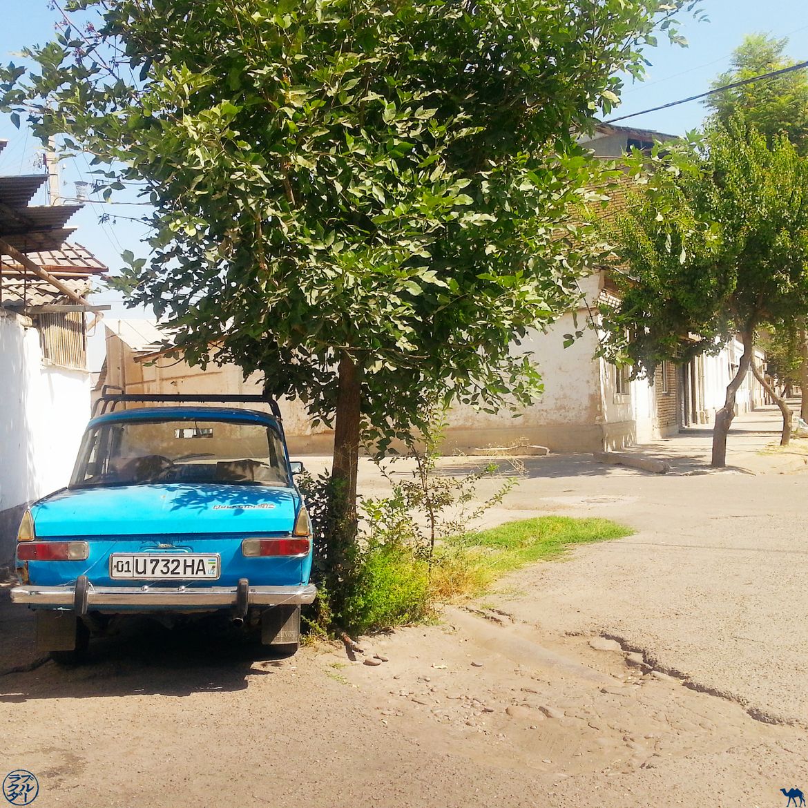 Le Chameau Bleu - Blog Voyage Ouzbékistan - Voiture Ouzbek vintage Ouzbékistan Asie Centrale