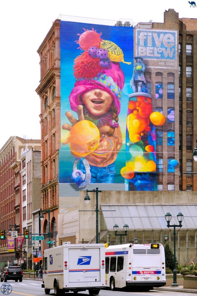 Voyage à Philadelphie Street Art Le Chameau Bleu