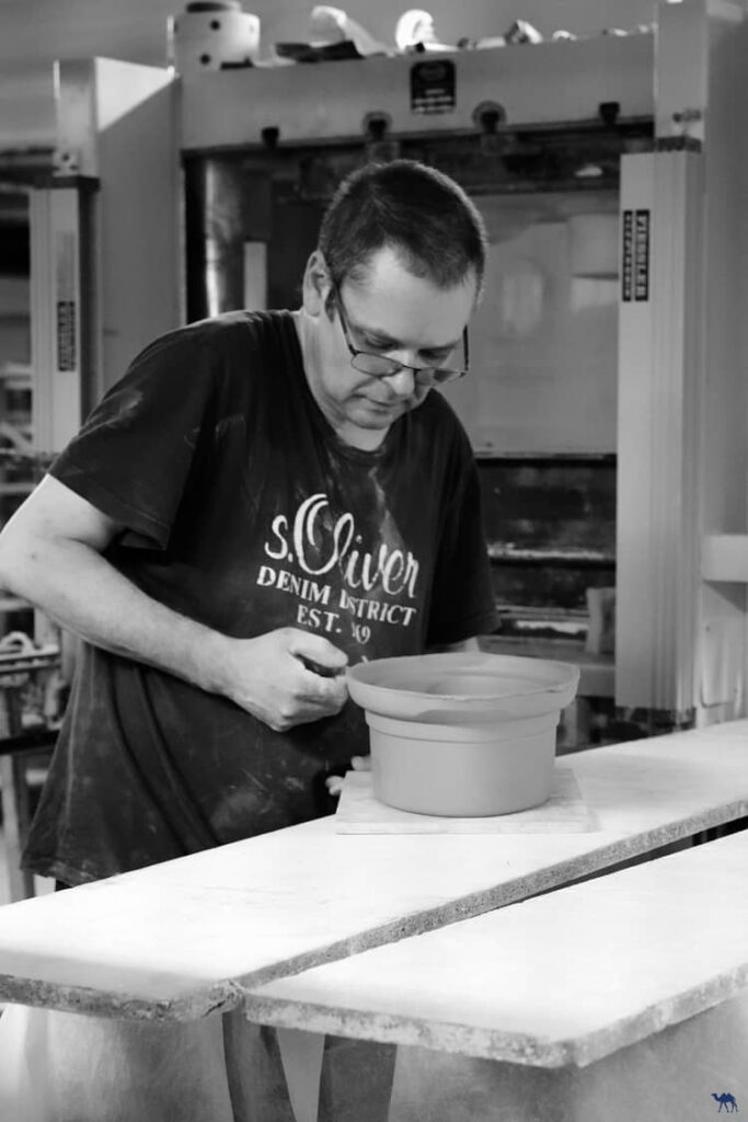 Le Chameau Bleu - Voyage En Alsace Verte - Poterie Siegfried Burger et Fils - Terrine