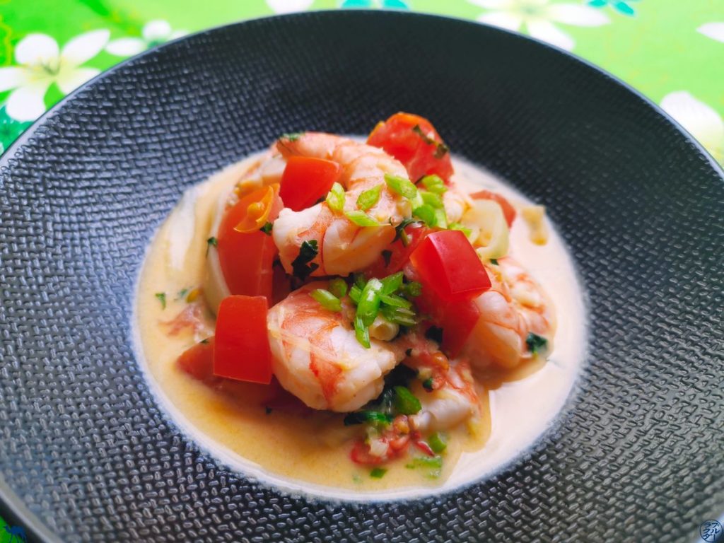 Le Chameau Bleu - Blog Cuisine et Voyage - Moqueca de Crevettes Recette brésilienne