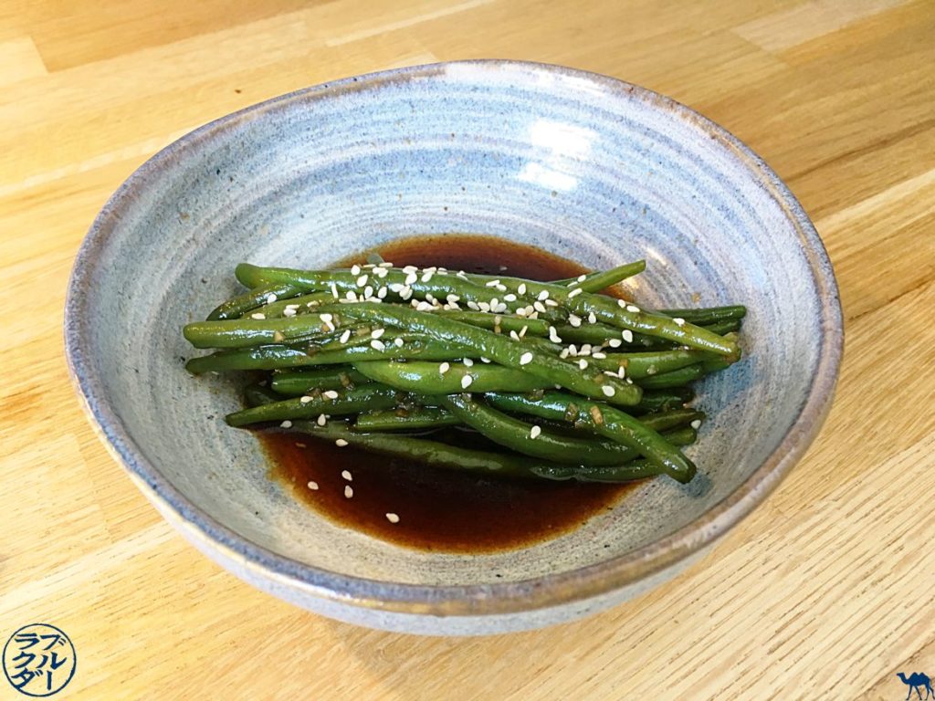 Le Chameau Bleu - Blog Cuisine - Recette de Poêlée de haricots verts à la Japonaise