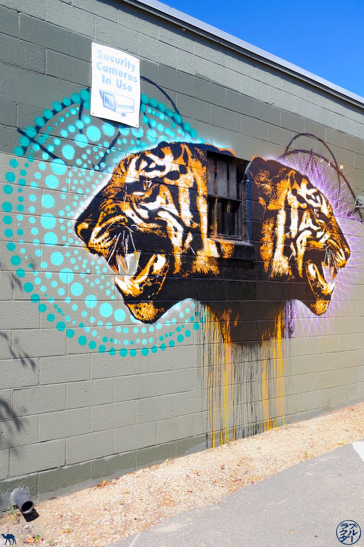 Le Chameau Bleu - Blog Voyage Salt Lake City - Street Art Tigres